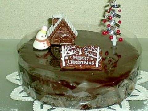 ミロワールショコラ　クリスマスケーキ